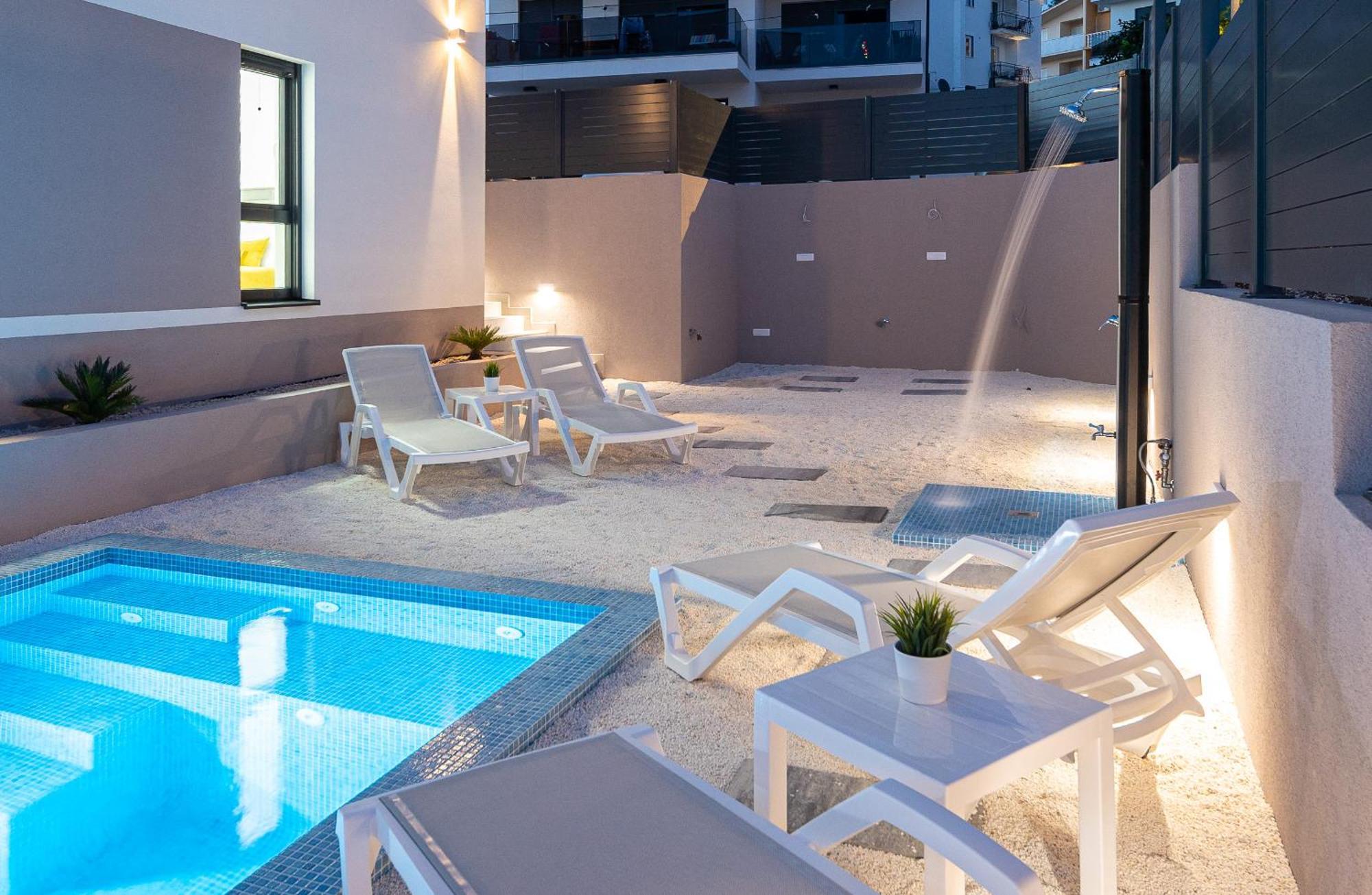 Adriatic Garden Apartments Okrug Gornji Esterno foto