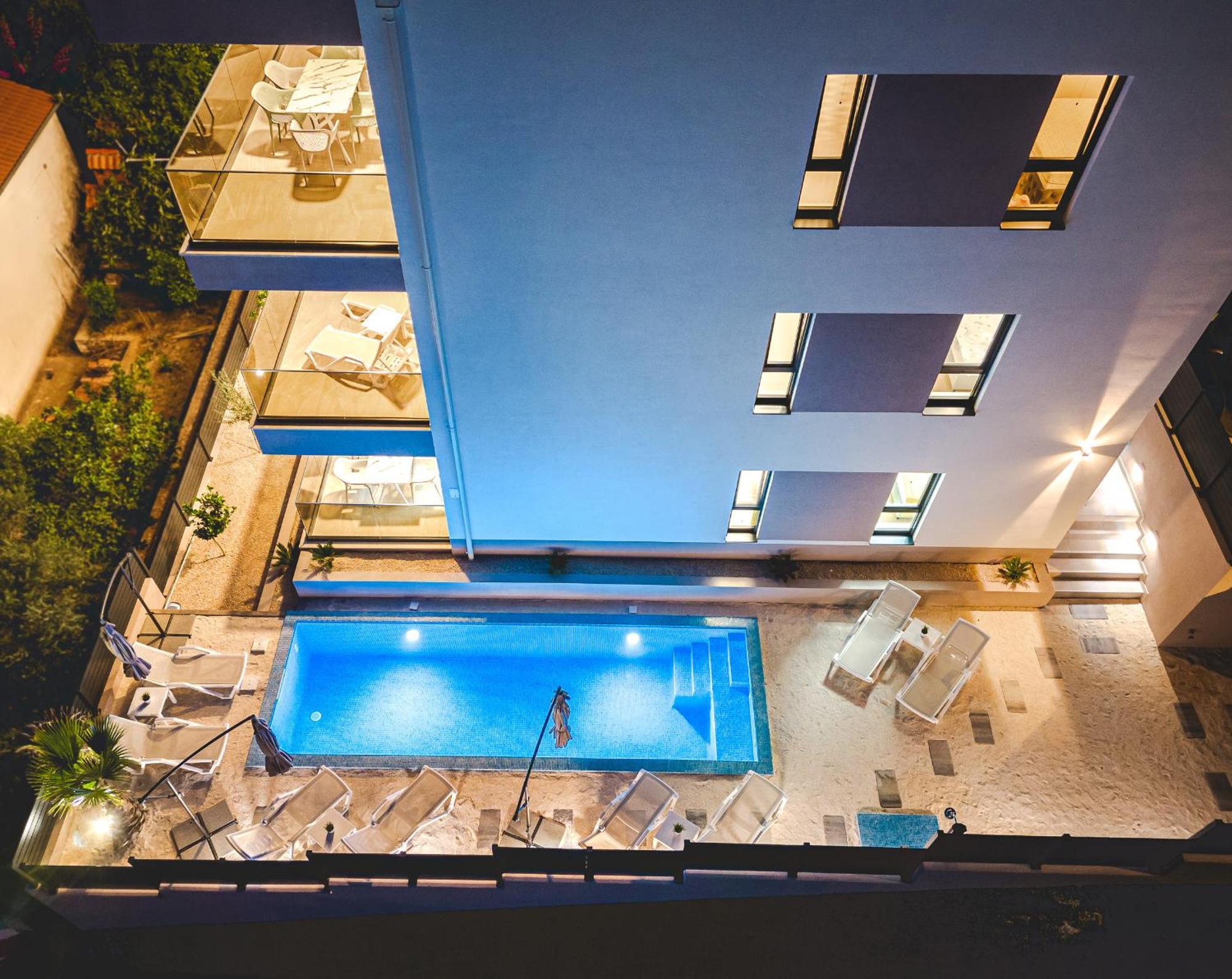 Adriatic Garden Apartments Okrug Gornji Esterno foto