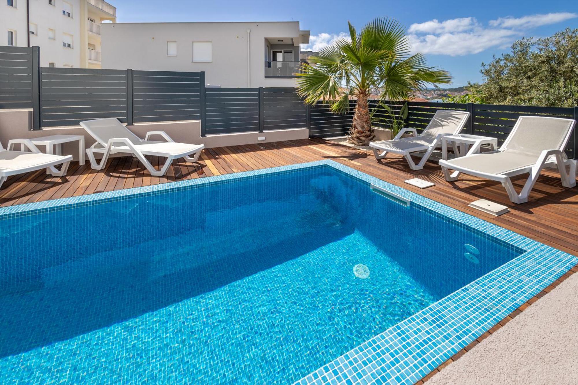 Adriatic Garden Apartments Okrug Gornji Esterno foto