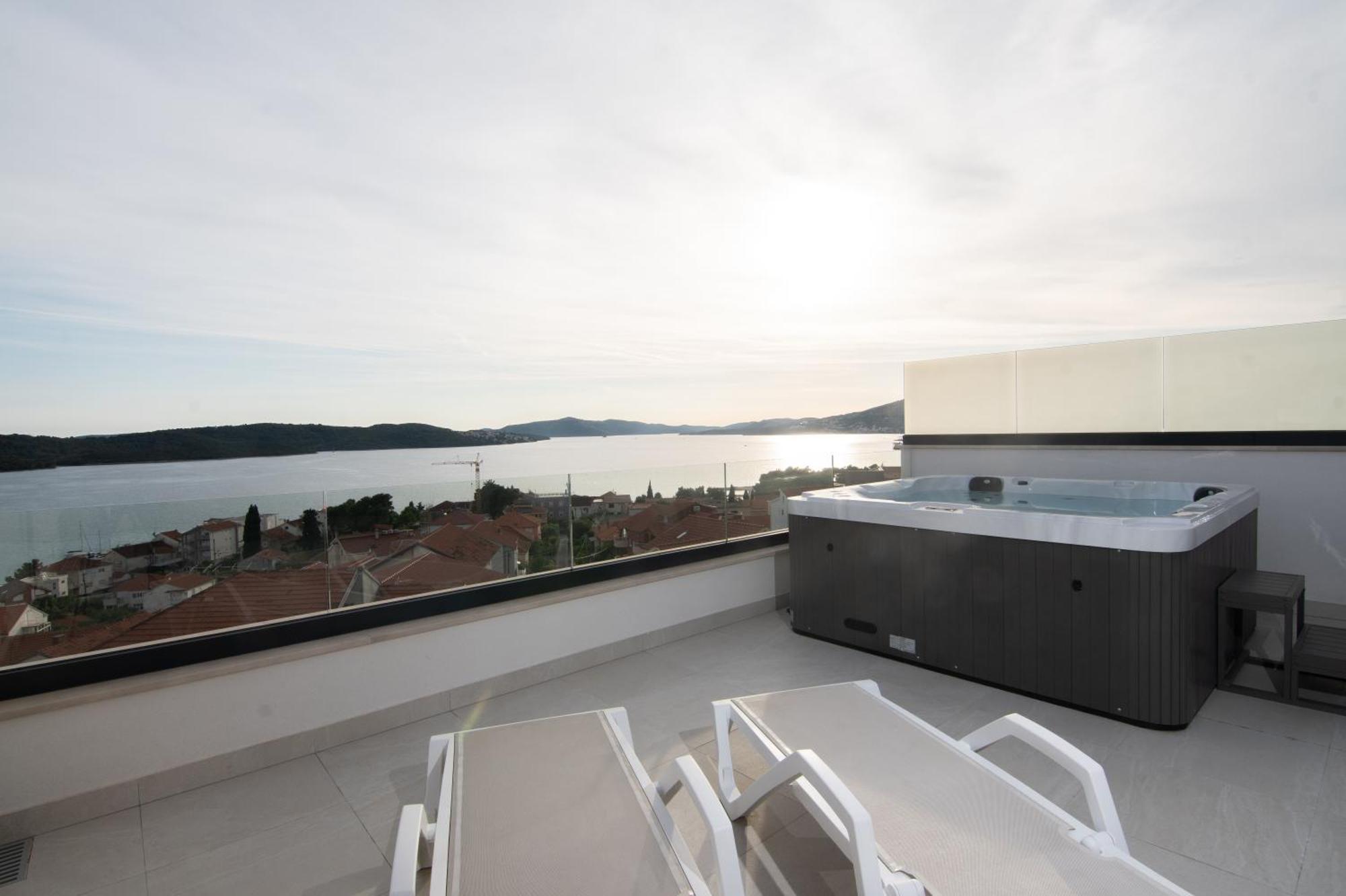 Adriatic Garden Apartments Okrug Gornji Esterno foto